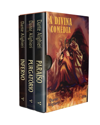 Box A Divina Comédia (3 livros + suplemento + marcadores)